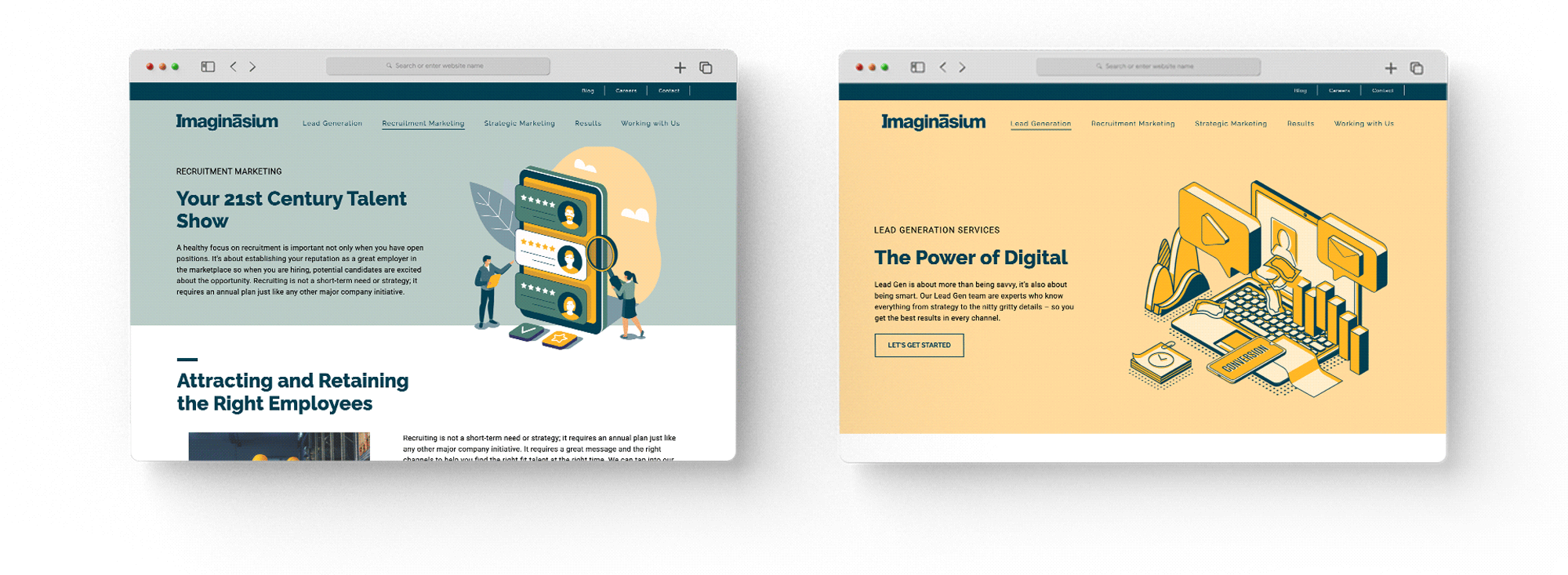 Website Development for Imaginasium by Rough Works Case Study
